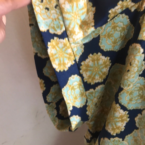 “FAITH & JOY” Peplum /Wrap Style Ladies Top . - Picture 4 of 11